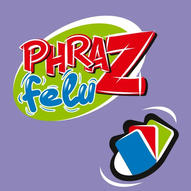 Logo du jeu Phrazfelu, qui permet de découvrir la lecture en s'amusant.